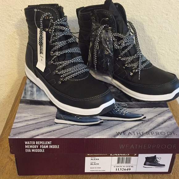 weatherproof ladies sneaker boot